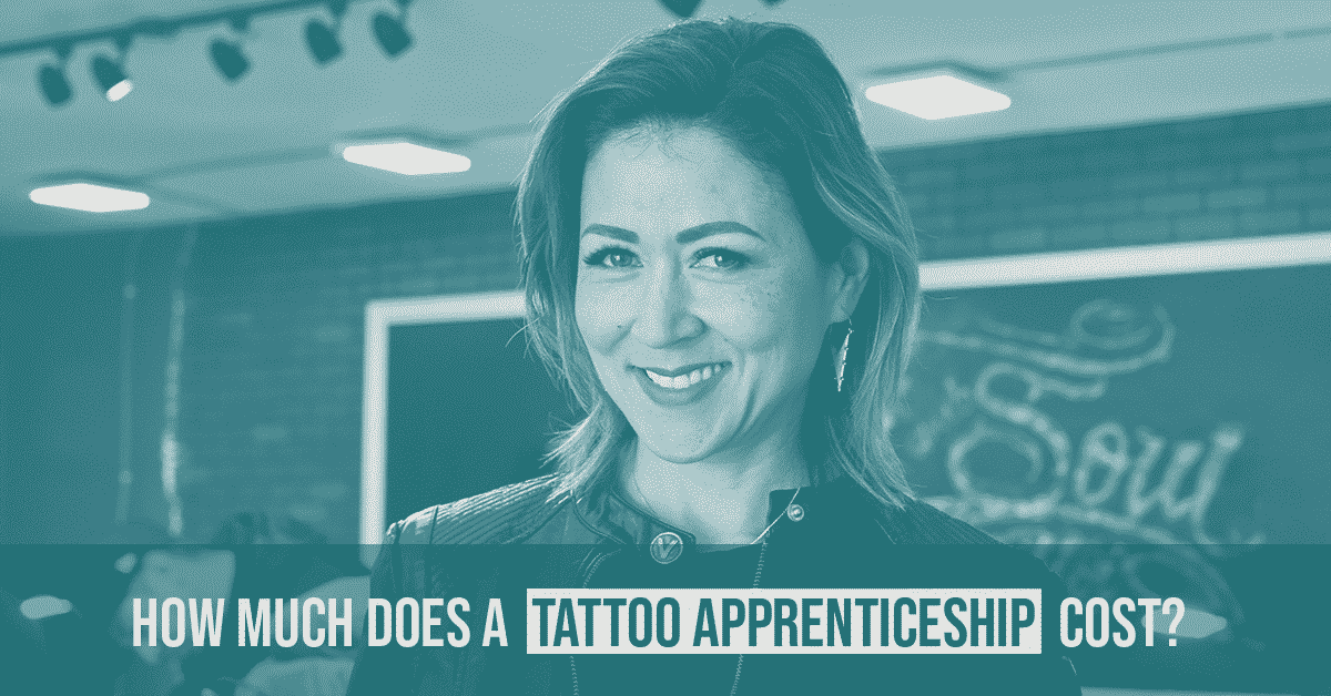 How much does a tattoo apprenticeship cost?