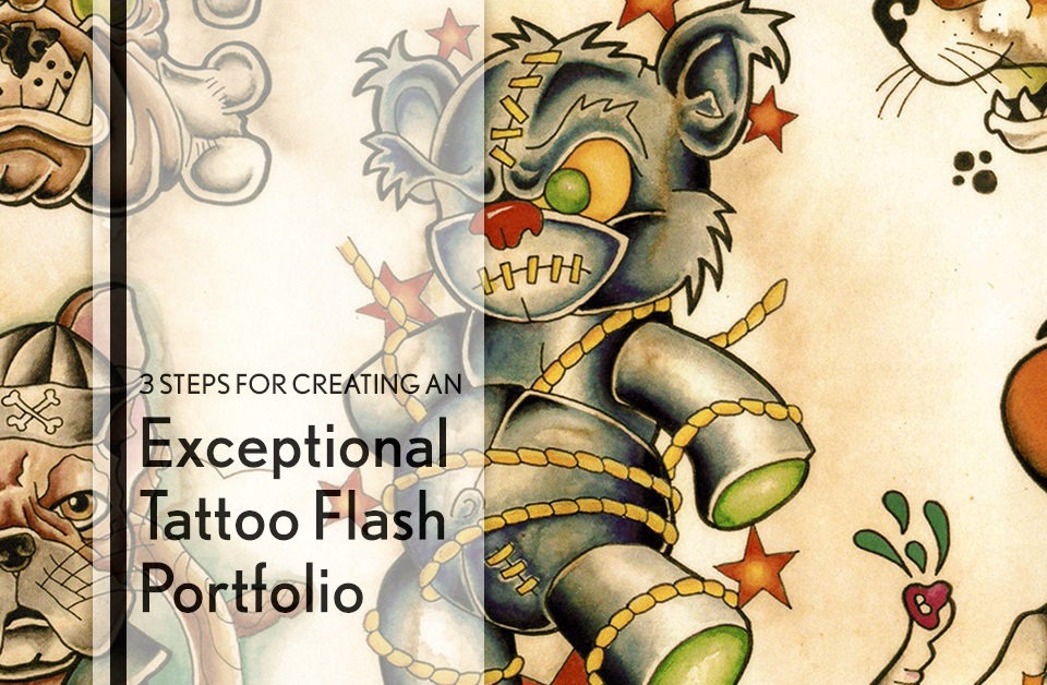 Cree un Portafolio de Flash de Tatuaje Excepcional