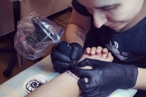 day of your first tattoo