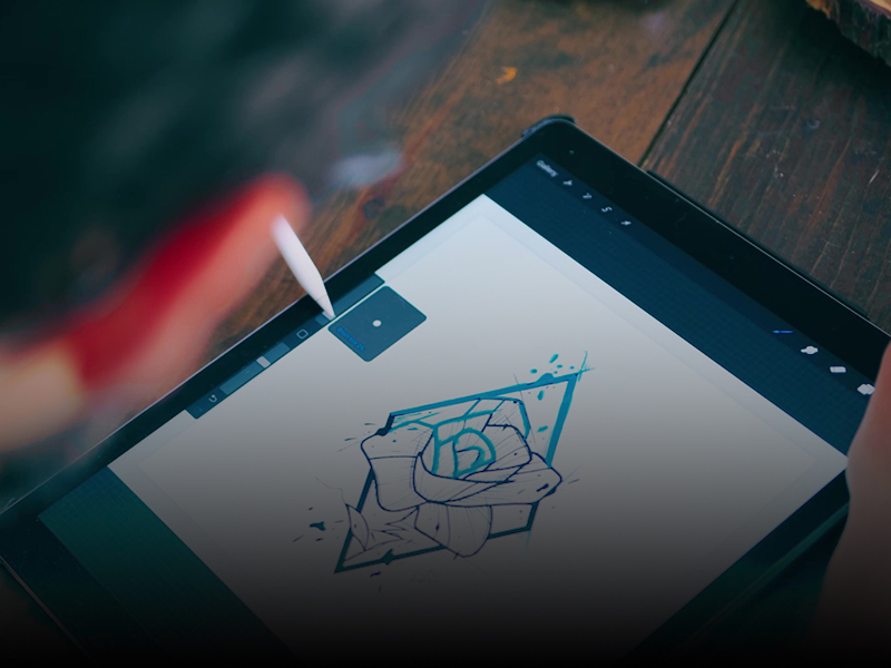 Designing a Tattoo on a Tablet