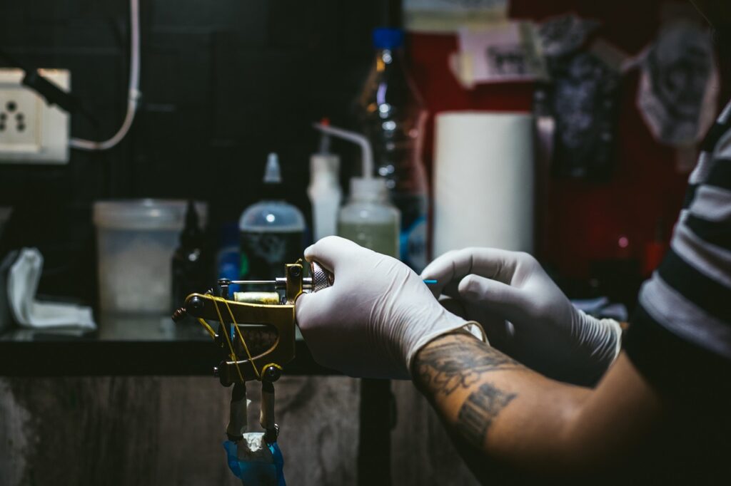 How Tattoo Machines Work  INK  WATER